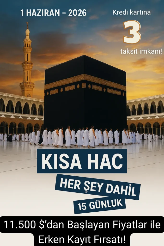 15 günlük hac, 2026 hac fiyatları